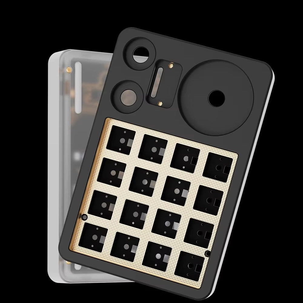 MMD KM16 Pro CNC carved aluminum macro pad body