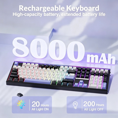 MATHEW X AULA H108 Silent Mechanical Keyboard