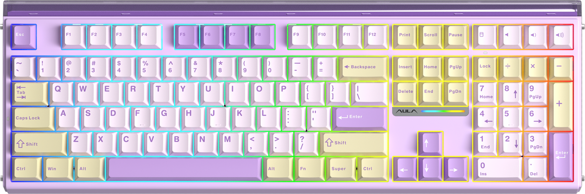 MATHEW X AULA H108 Silent Mechanical Keyboard