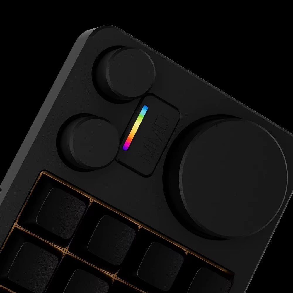 MMD KM16 Pro multimedia rotate knobs and RGB layer indicator